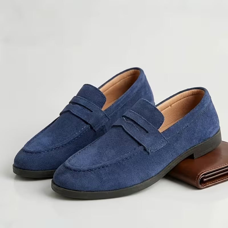 Men’s Genuine Leather Loafers | Premium Slip-On Shoes