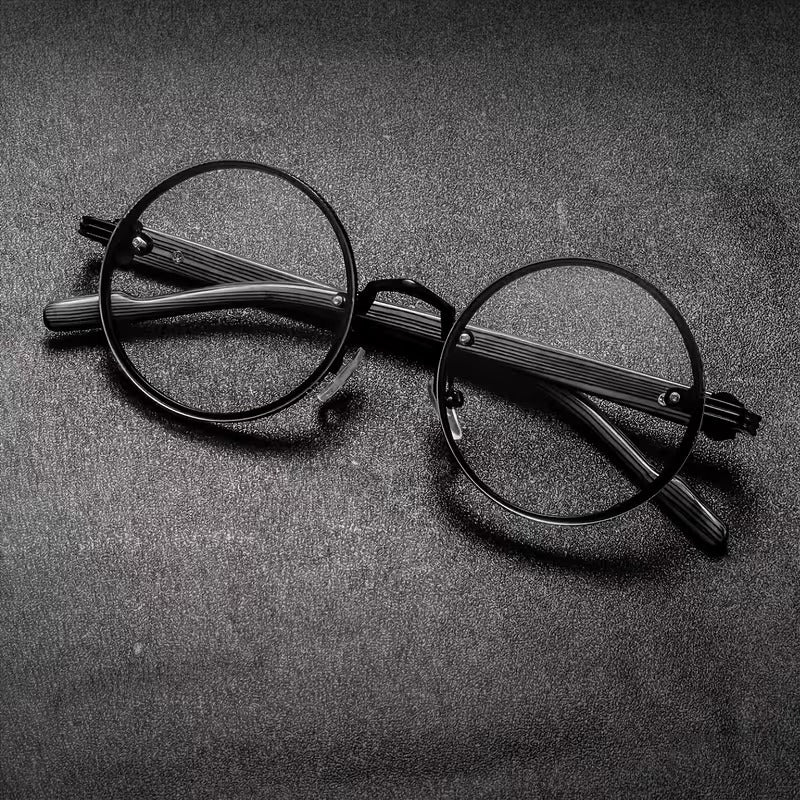 Round Metal Frame Glasses for Men & Women