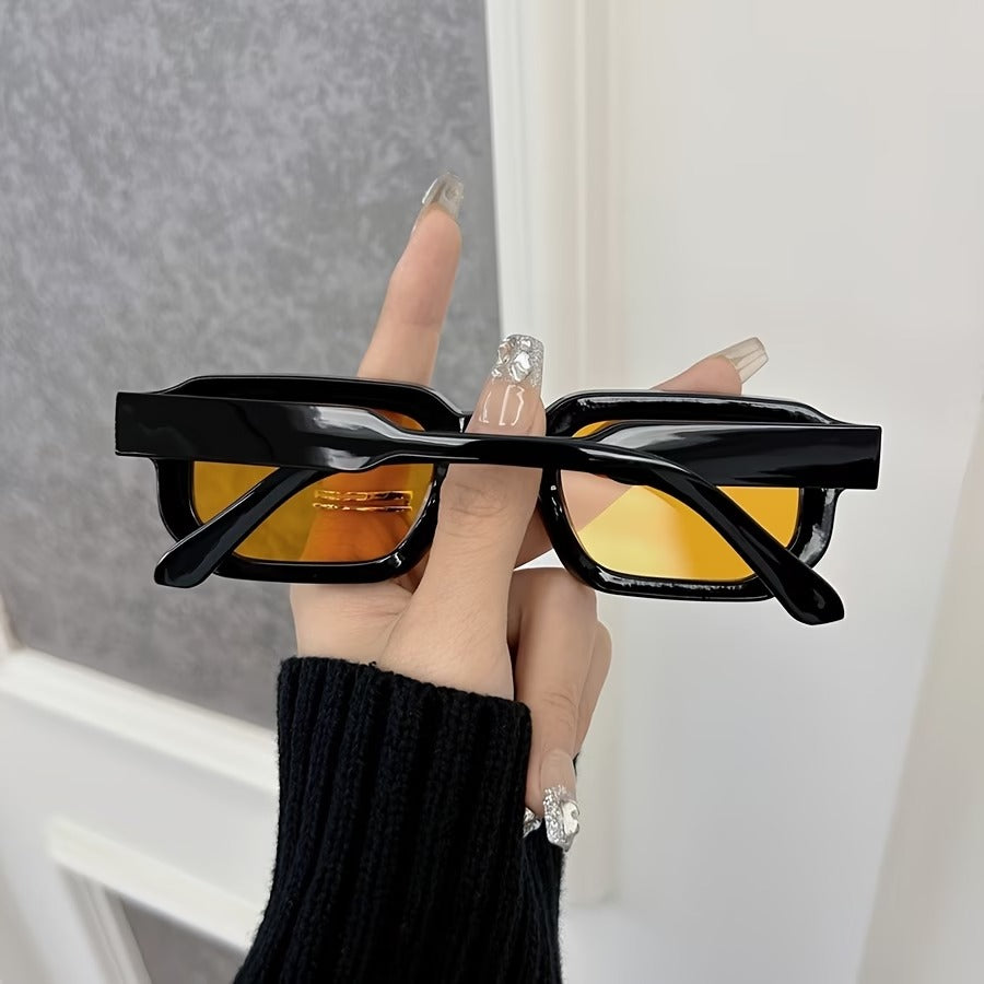 Thick Frame UV400 Fashion Square Shades for Men & Women