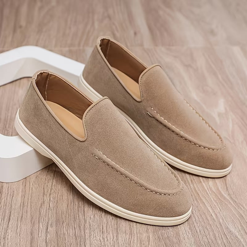 Men's Loafers Slip-On Casual Dress Shoes, Lightweight Walking Soft Shoes