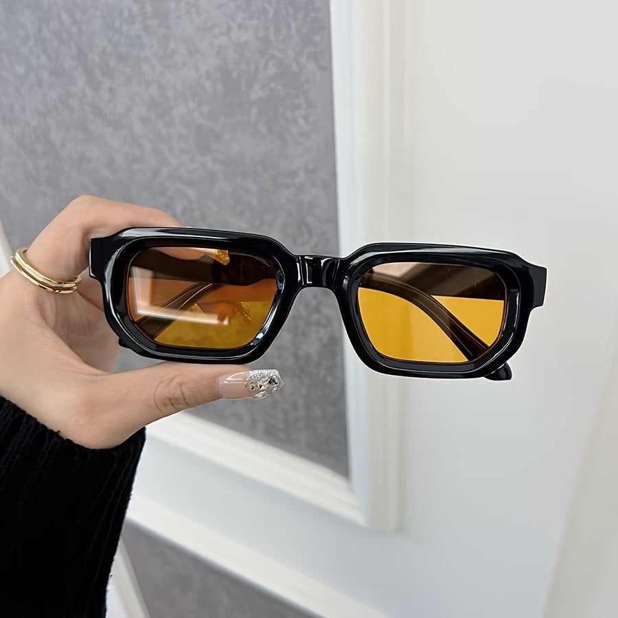 Thick Frame UV400 Fashion Square Shades for Men & Women