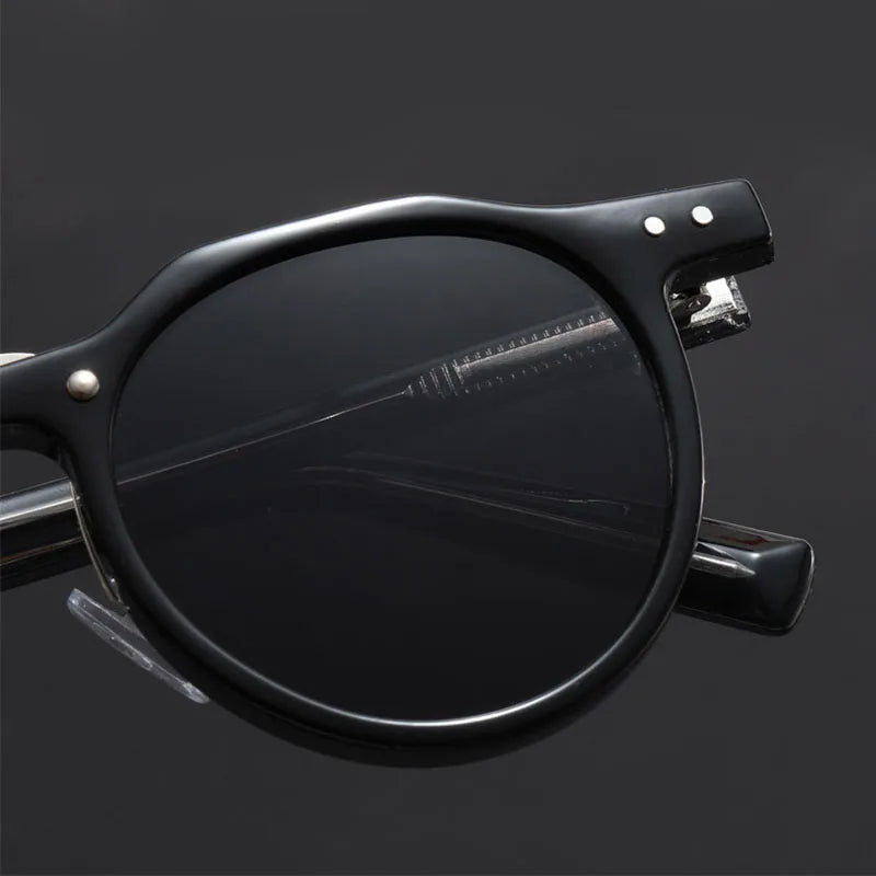 Classic Vintage Round Frame Sunglasses For Men and Women-JonasParamount