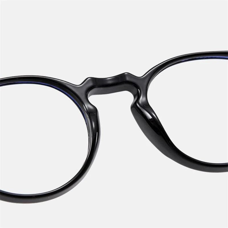 Thick Frame Vintage Acetate Eyeglasses For Men and Women-JonasParamount