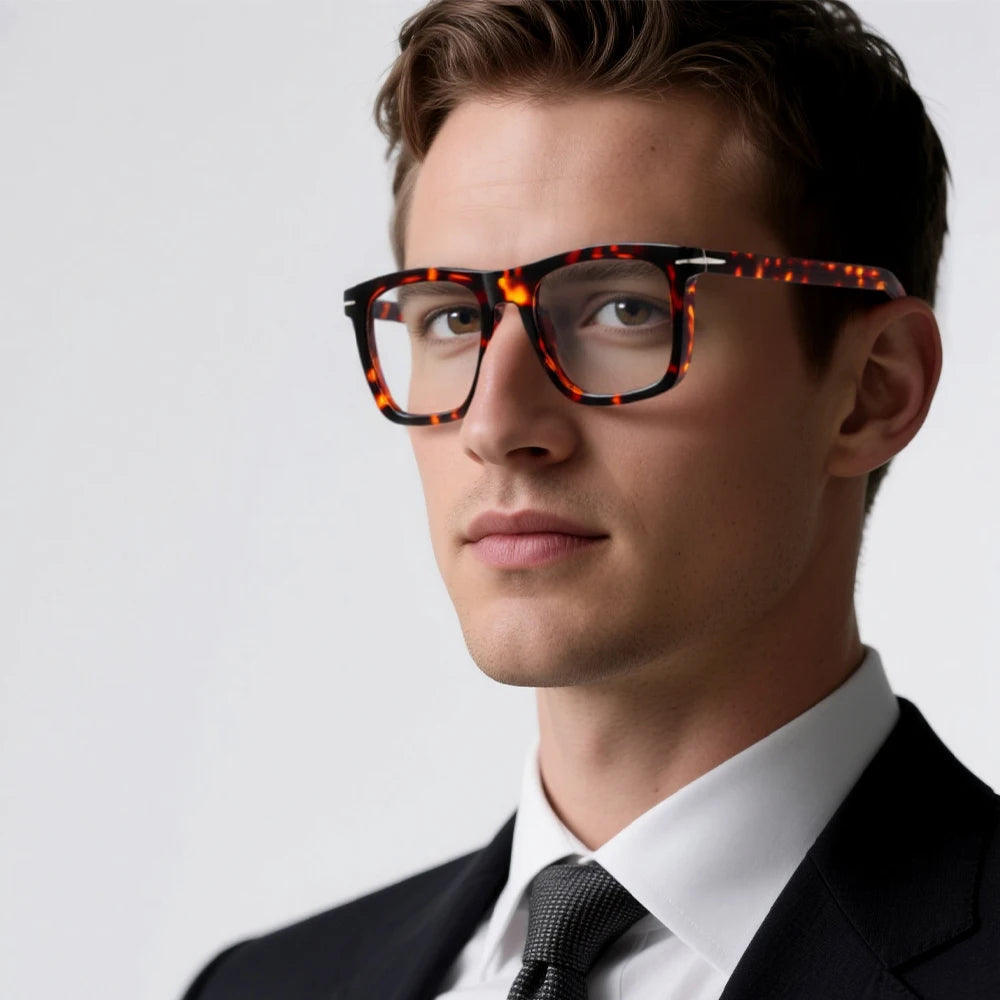 Signature Square Acetate Frames for Men and Women
