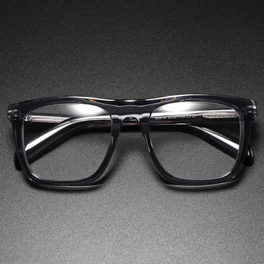 Signature Square Acetate Frames for Men and Women