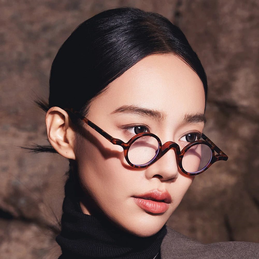 Polarized Small Frame Vintage Round Sunglasses -JonasParamount