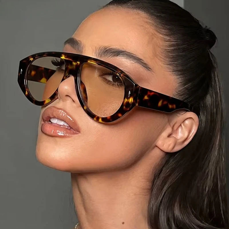 Oversized One Piece Shield Sunglasses for Women & Men