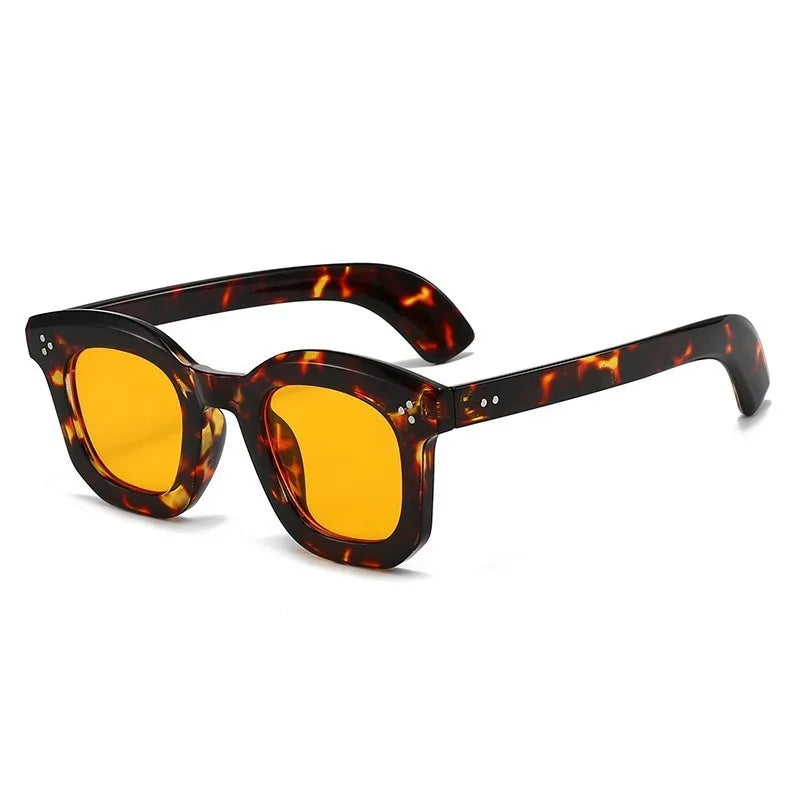 Thick Frame Premium Retro Square Sunglasses for Men & Women