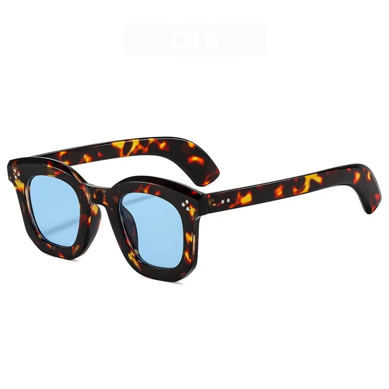 Thick Frame Premium Retro Square Sunglasses for Men & Women