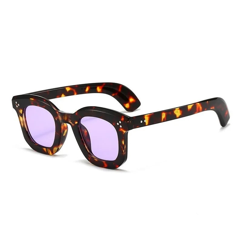 Thick Frame Premium Retro Square Sunglasses for Men & Women