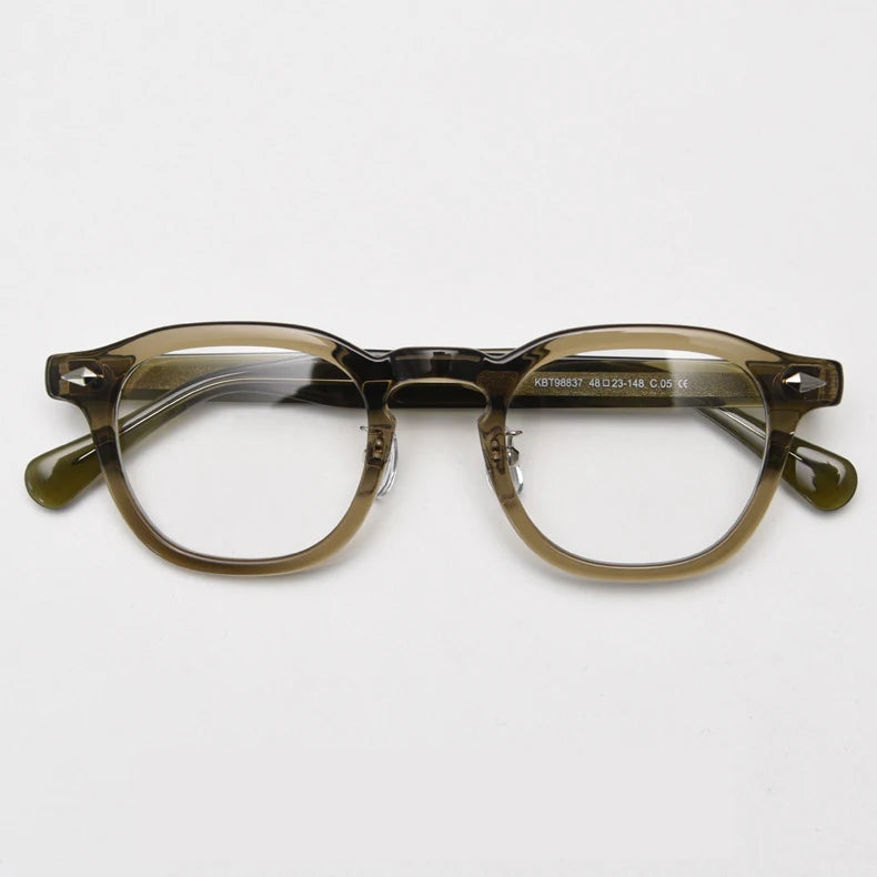 Classic Vintage Rivet Round Sunglasses for Men & Women | UV400 TAC Lenses