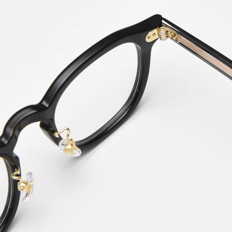 Classic Vintage Rivet Round Sunglasses for Men & Women | UV400 TAC Lenses