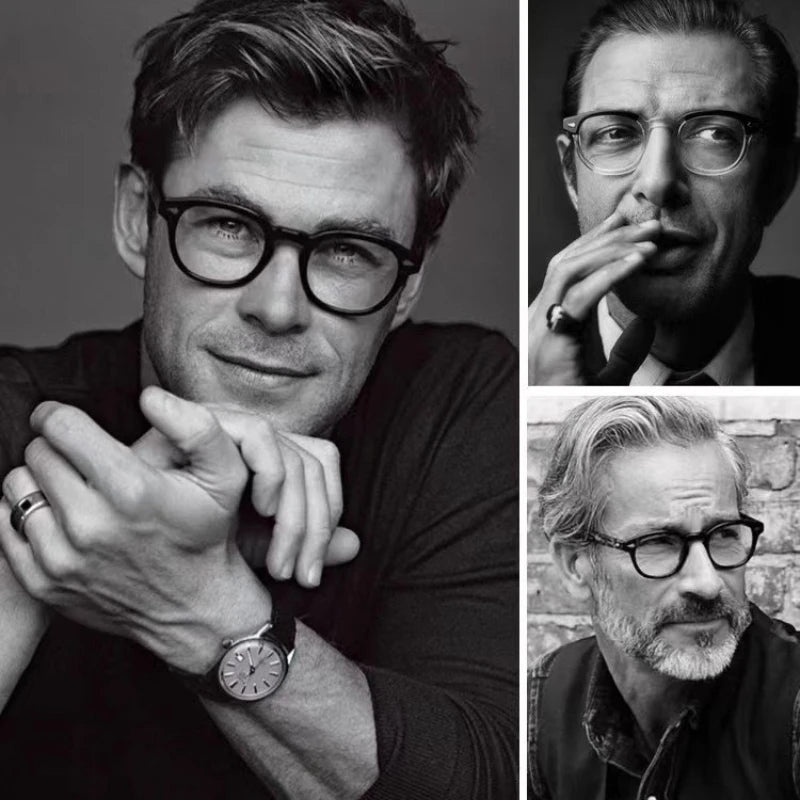 Premium TR90 Round Optical Eyeglass Frame for Men & Women