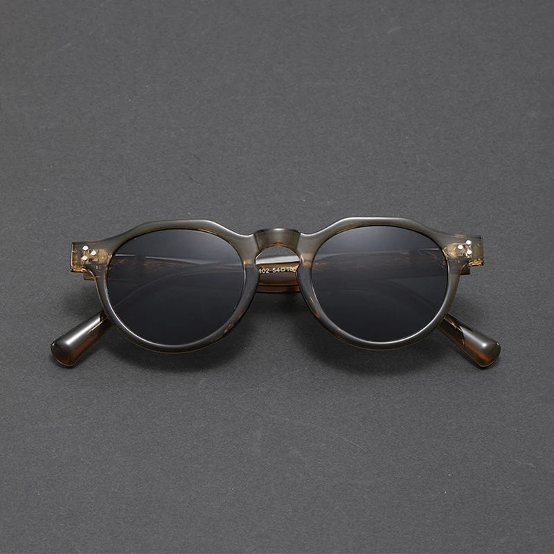 Polarized Classic Vintage Round Sunglasses For Men and Women -JonasParamount