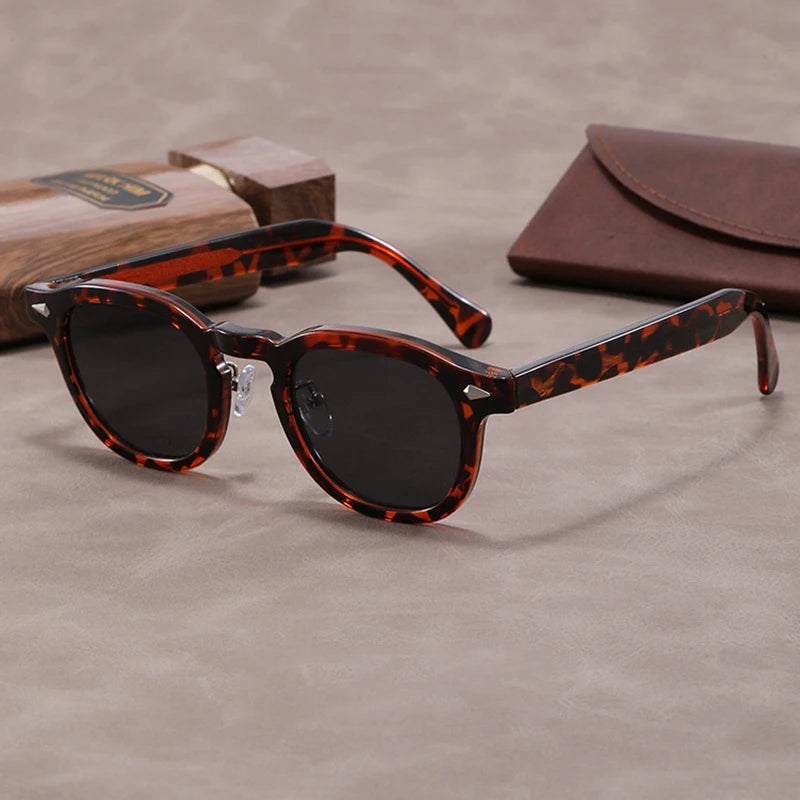 Classic Vintage Rivet Punk Sunglasses For Men and Women-JonasParamount