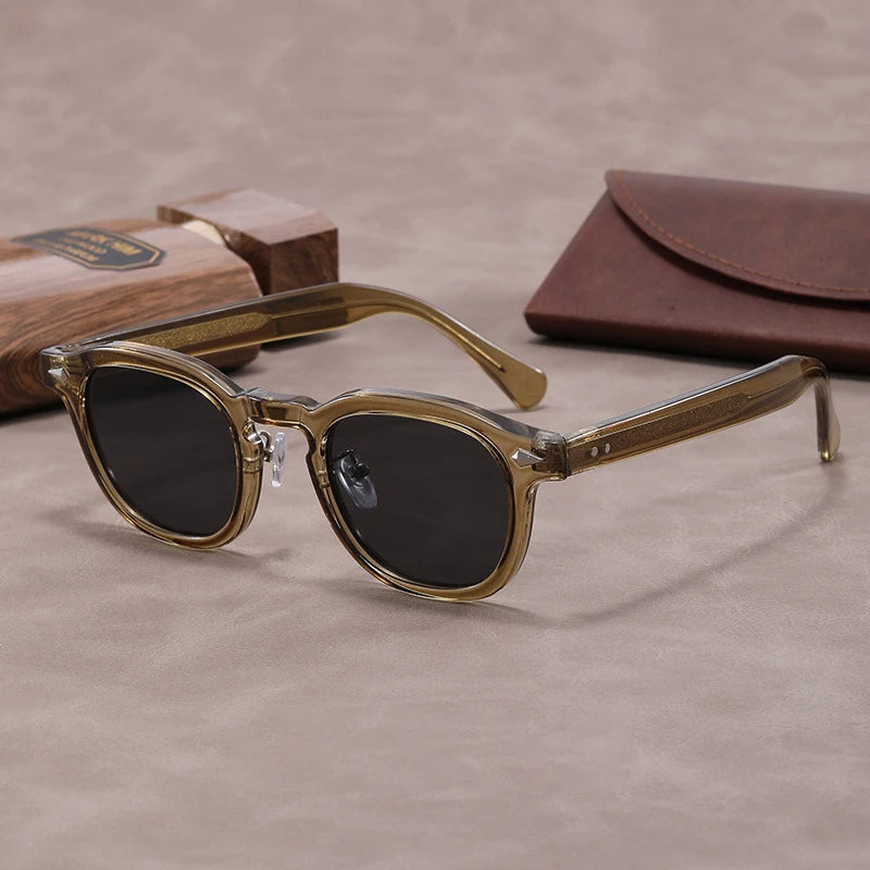 Classic Vintage Rivet Punk Sunglasses For Men and Women-JonasParamount