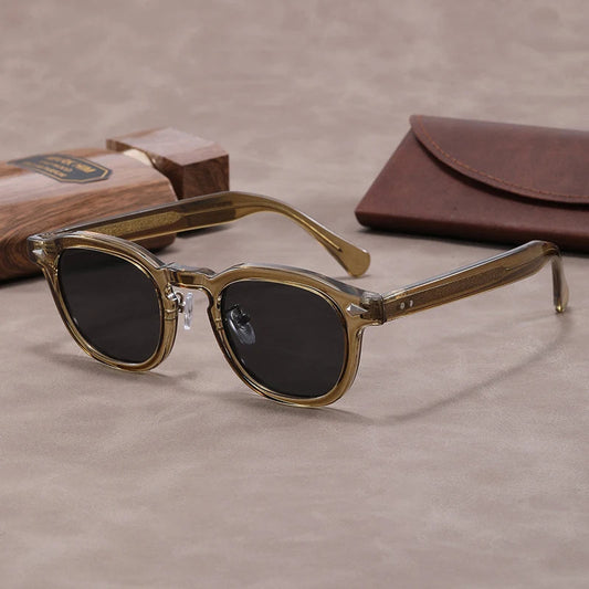 Classic Vintage Rivet Punk Sunglasses For Men and Women-JonasParamount
