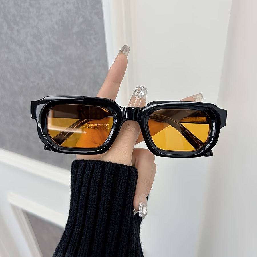 Thick Frame UV400 Fashion Square Shades for Men & Women