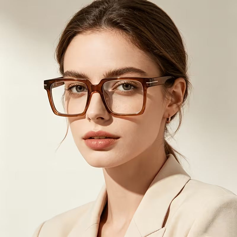 Square Frame Eyeglasses for Men & Women | Clear Lens Glasses