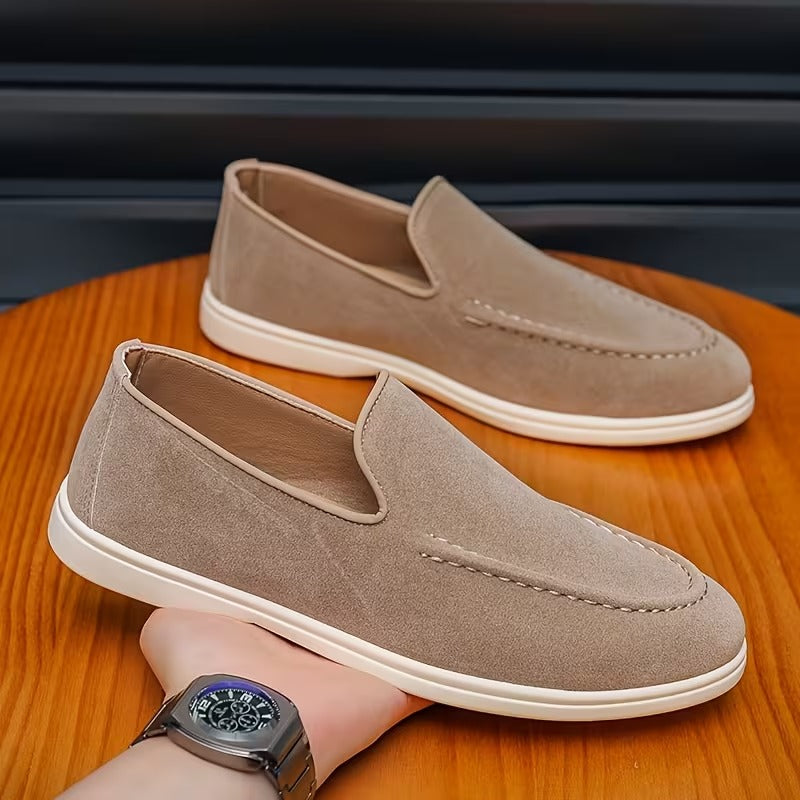Men's Loafers Slip-On Casual Dress Shoes, Lightweight Walking Soft Shoes