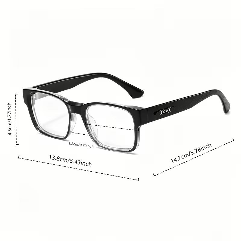 Square Clear Lens Glasses for Men and Women