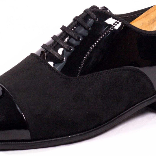 New Trendy Elegant And Classy Shiny Formal Suede Shoes For Men-JonasParamount