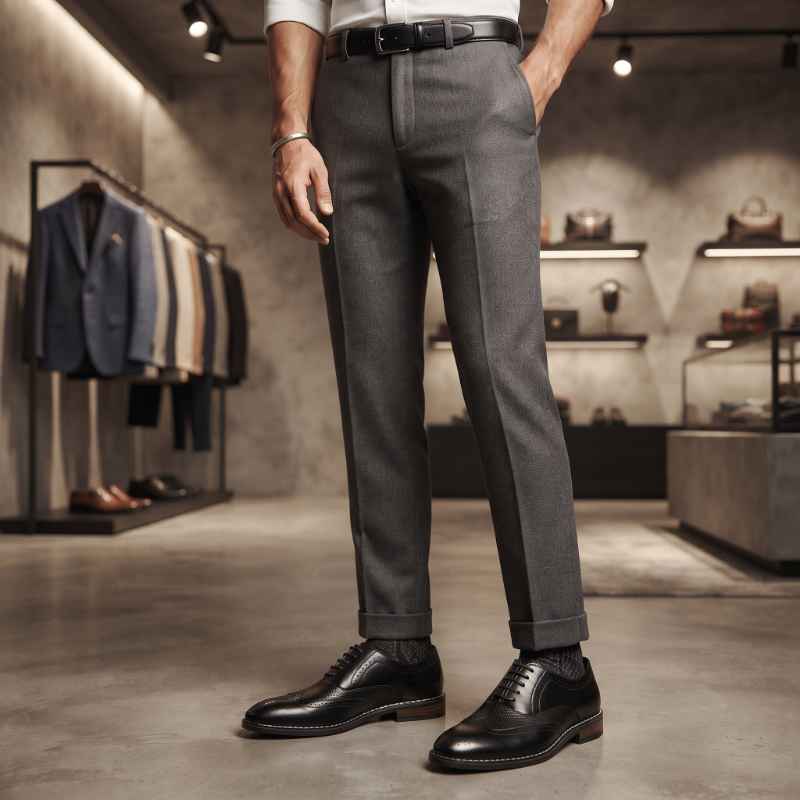 Premium Men's Brogue Oxford Formal Shoes | Classic Lace-Up Dress Shoes