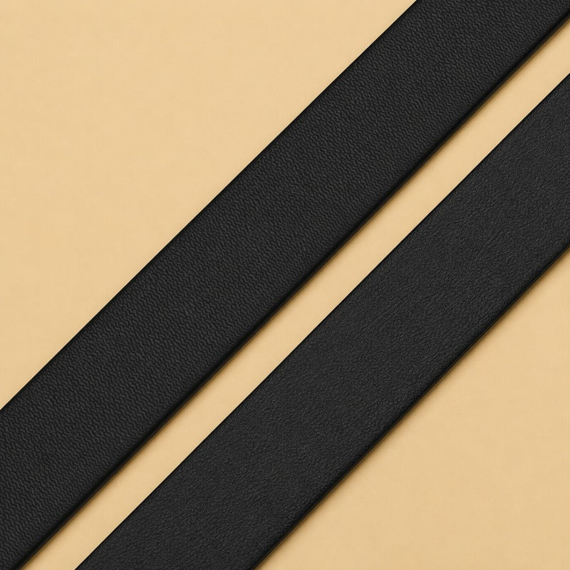 Grey Regal Monogram Reversible Belt for Men