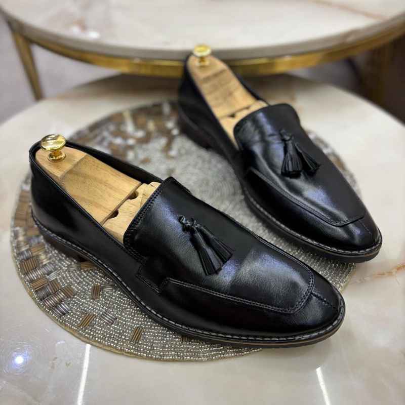 Luxury Tassel Moccasins for Men – Premium Suede Touch Slip-On Loafers