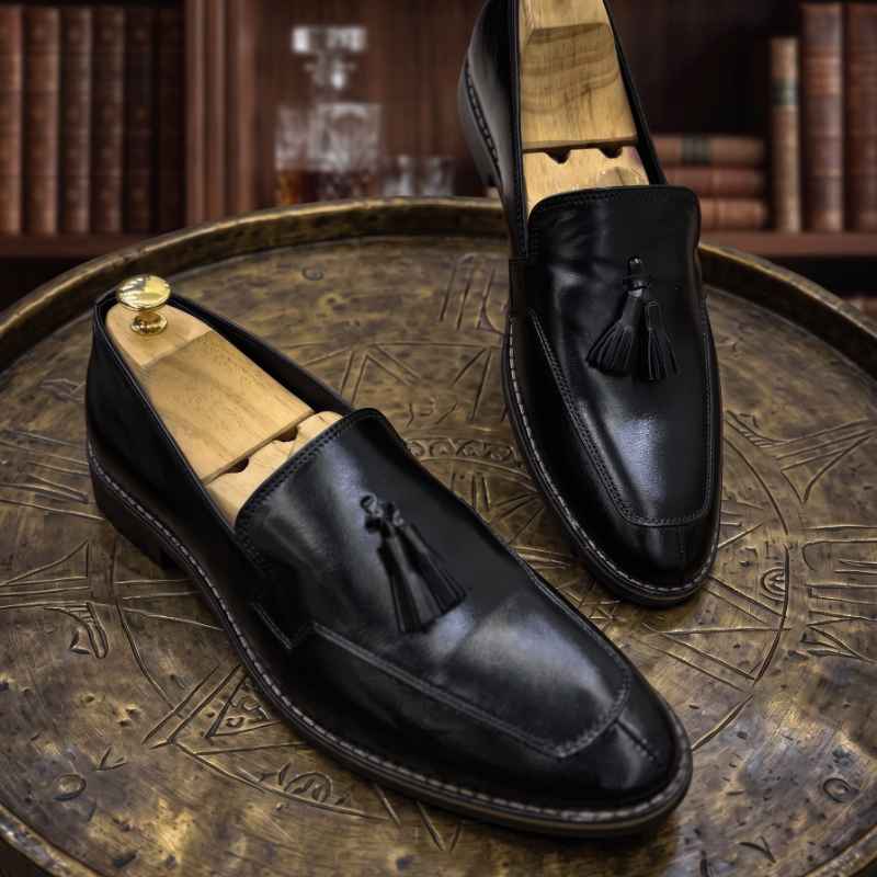 Luxury Tassel Moccasins for Men – Premium Suede Touch Slip-On Loafers