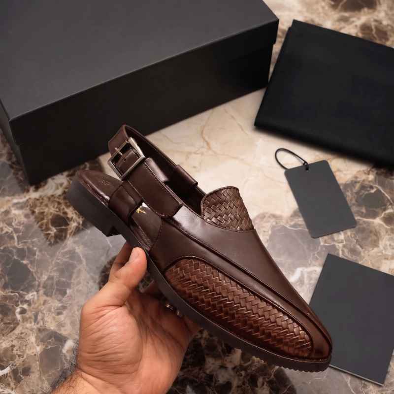 Premium Woven Peshawari Sandals for Men