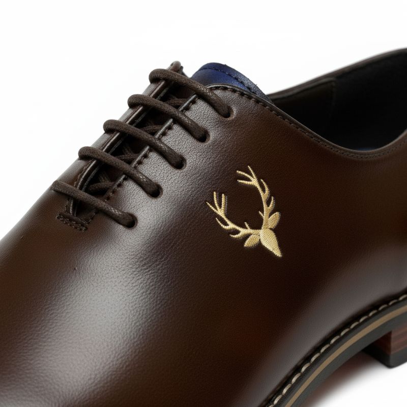 JonasParamount Formal Shoes for Men – Premium Faux Leather Lace-Up