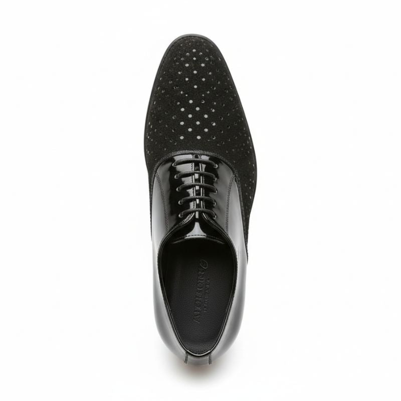 Premium Studded Mirror Work Shoes by JonasParamount