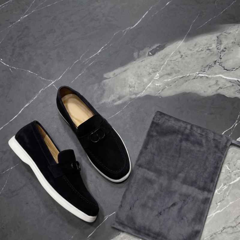 Premium Suede Leather Slip-On Loafers for Men