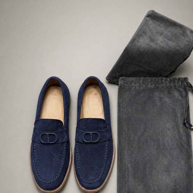 Premium Suede Leather Slip-On Loafers for Men
