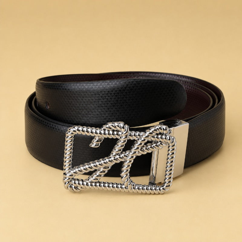 Silver Midnight Knot Signature Belt for Men