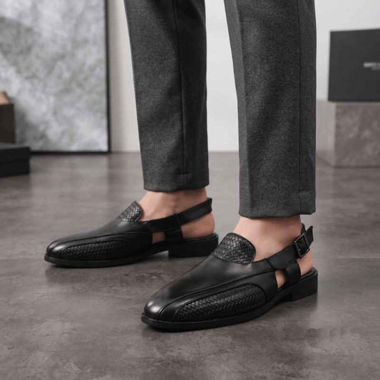 Premium Woven Peshawari Sandals for Men