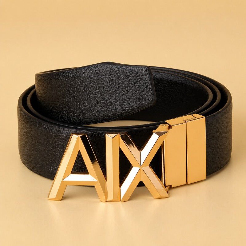 Gold Urban Edge Reversible Belt for Men