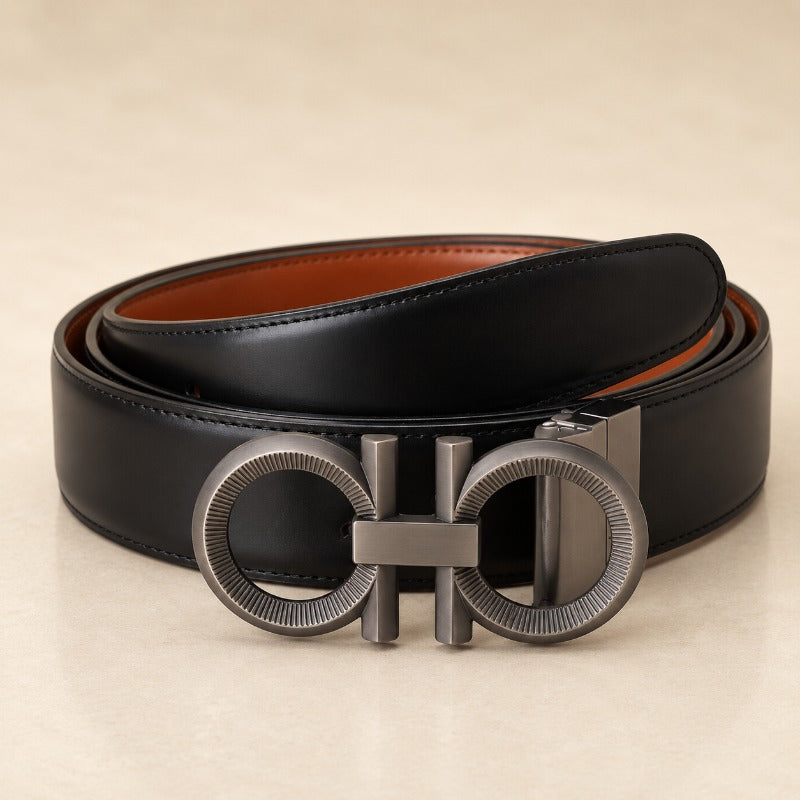 Imperial Grey Signature Belt for Men