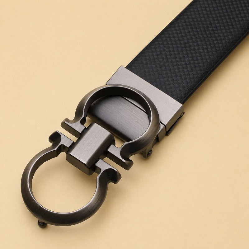 Grey Stealth Loop Buckle Belt for Men