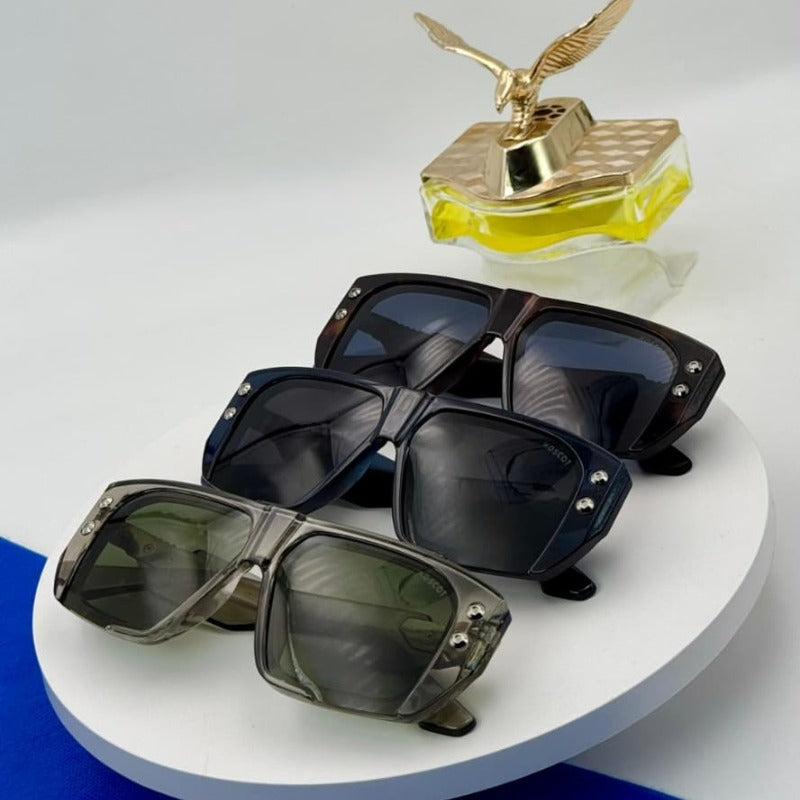 Premium Bold Square Sunglasses for Men & Women
