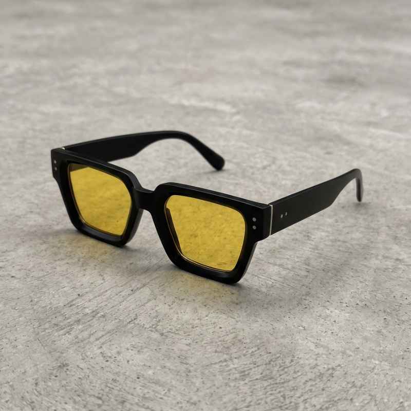 Retro Small Frame Vintage Square Sunglasses for Men and Women