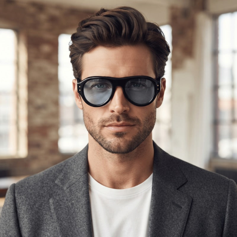 Premium Retro Oval Sunglasses for Men & Women