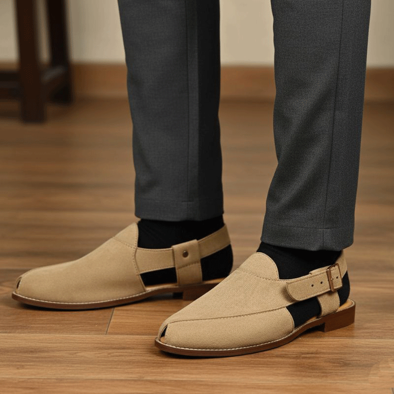 JonasParamount Premium Suede Peshawari for Men