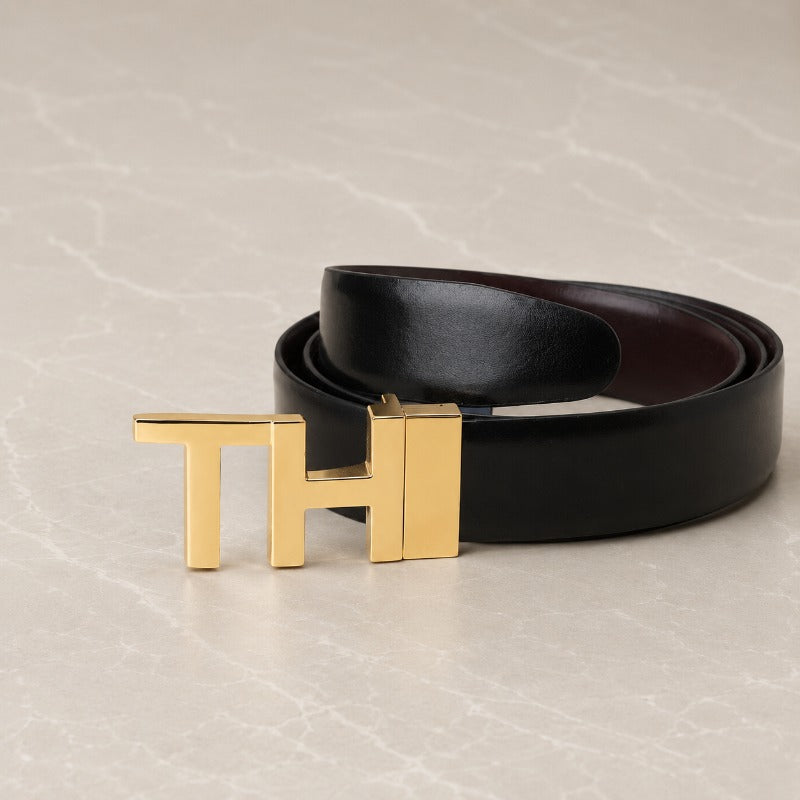 Gold Edge Signature Belt for Men