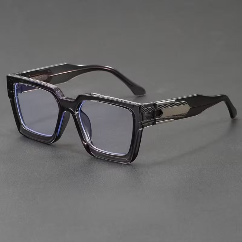 Premium Square Full Frame Blue Light Blocking Eyeglasses for Men & Women