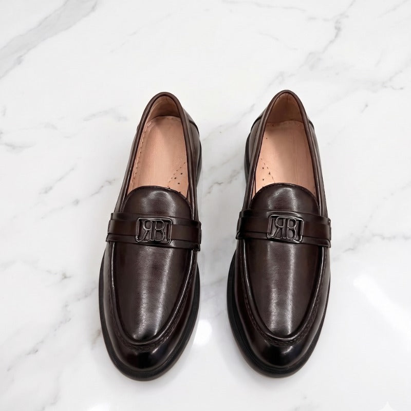 Premium Leather Moccasins for Men – Handmade Slip-On Formal Loafers