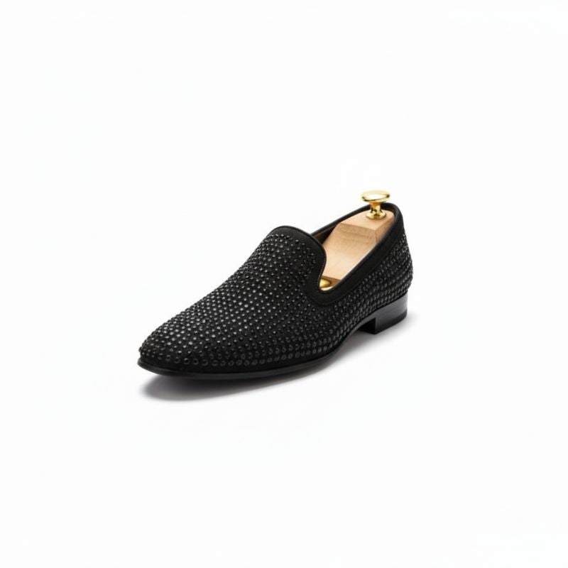 JonasParamount Premium Collection Studded Mirror Work Loafers
