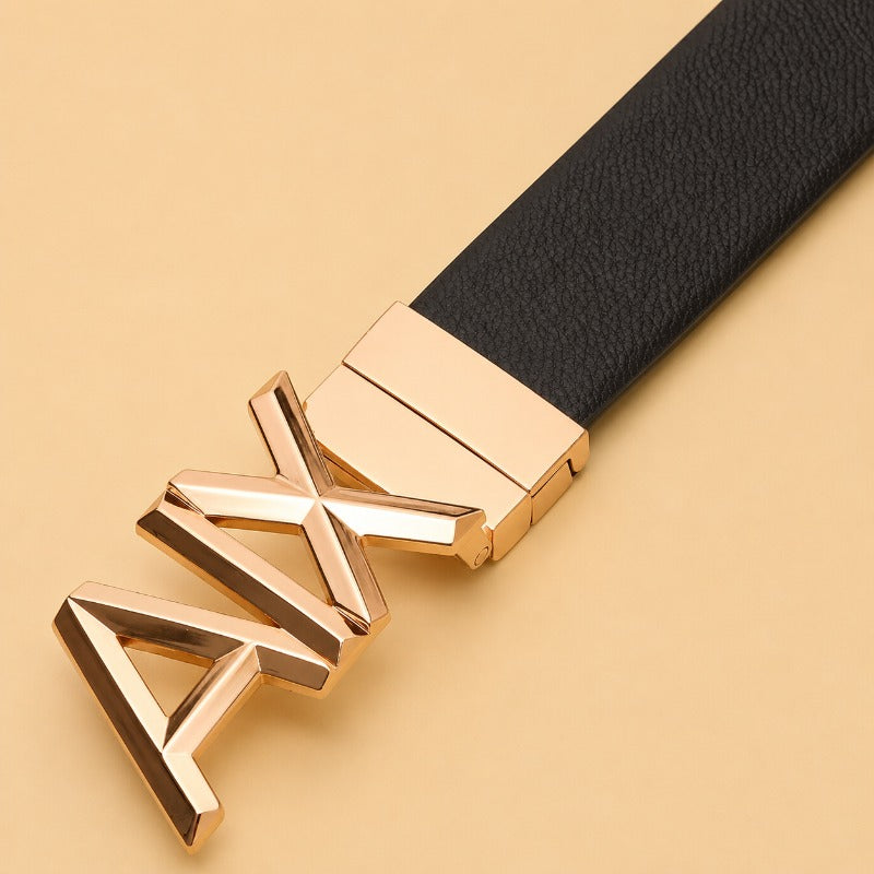 Gold Urban Edge Reversible Belt for Men