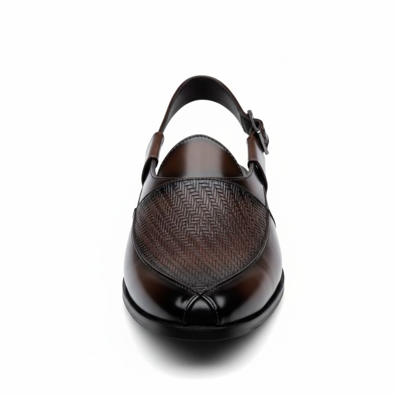 JonasParamount Traditional Peshawari Sandal – Premium Faux Leather